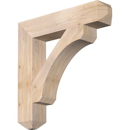 Ekena Millwork Legacy Craftsman Smooth Bracket, Douglas Fir, 5 1/2"W x 30"D x 30"H BKT06X30X30LEC04SDF